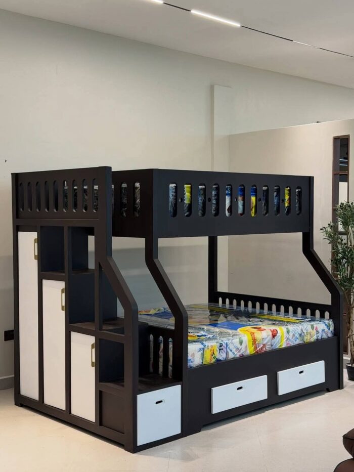 Twin-Over-Full Bunk Bed