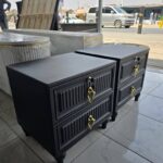 Black Bedside Table
