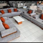 Modern Grey Sofa Set