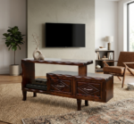Mahogany TV Stand