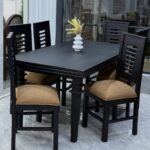 Mahogany Six-Seater Set
