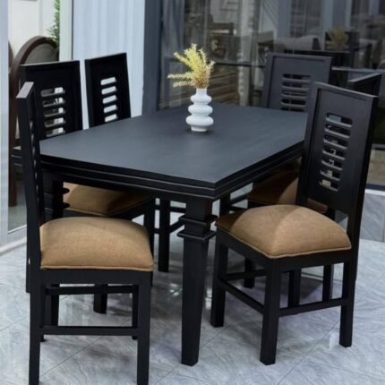 Mahogany Six-Seater Set