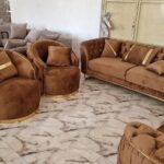 Brown Sofa Set