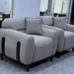Grey Armchair