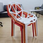 Geometric Accent Armchair
