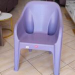 Purple Plastic Armchair