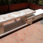Extendable Glass Tv Stand