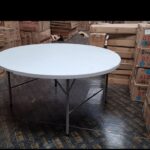 Round Foldable Table