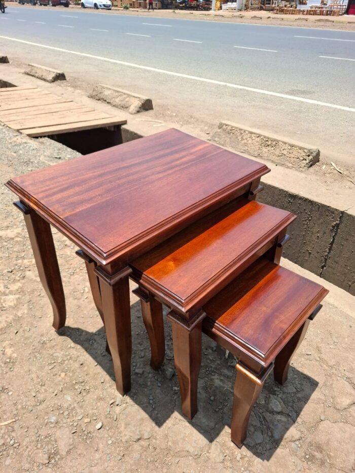 Mahogany Nesting Tables - Image 2