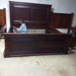 6 by 6 Mahogany Bed