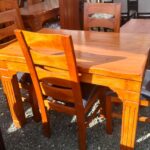 4-Seater Mahogany Dining Set