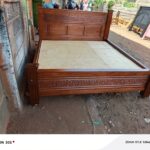 6by6 Mahogany Bed